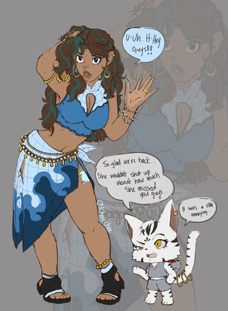 Fairy Tail Oc: Kaiyo Vikoss
